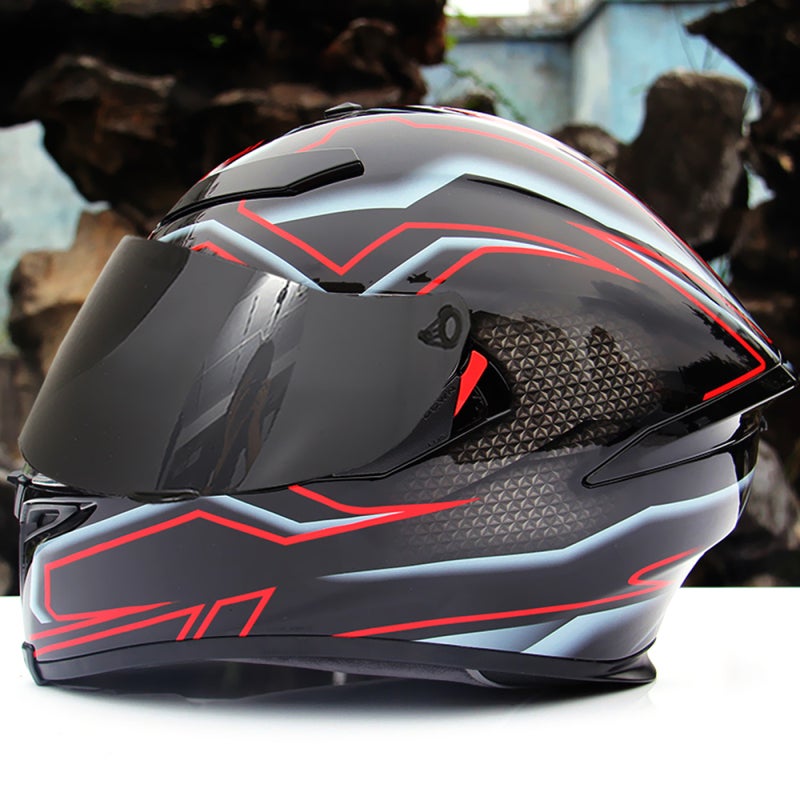 Visière de remplacement pour casque moto complet, Compatible avec les modèles K1, K3SV, K5, Protection contre le vent - 2