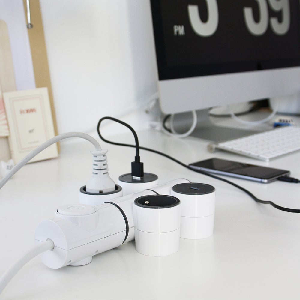 Starter Pack MODULOWATT avec rallonge 1.20m interrupteur + triplite 3x16A - 4