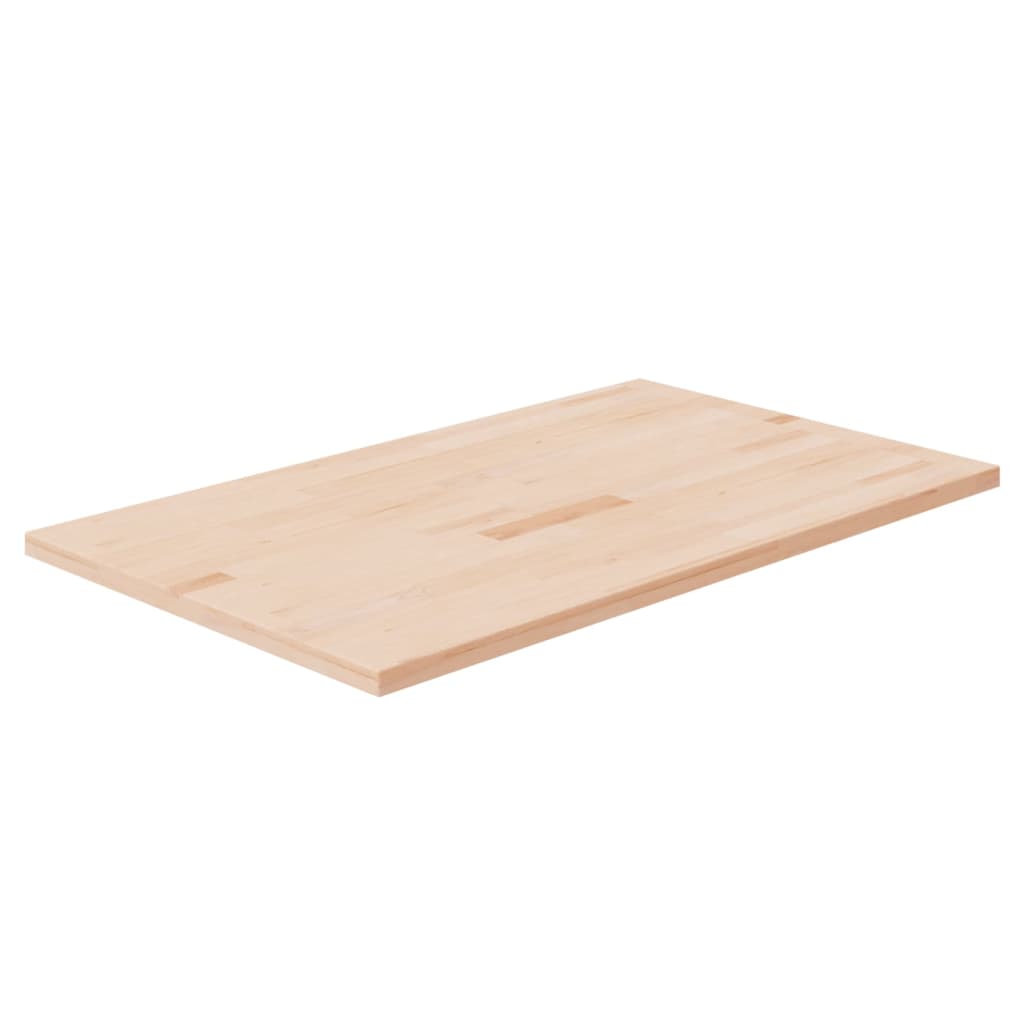 Maison exclusive - encimera de baño madera maciza sin tratar 100x60x2,5 cm