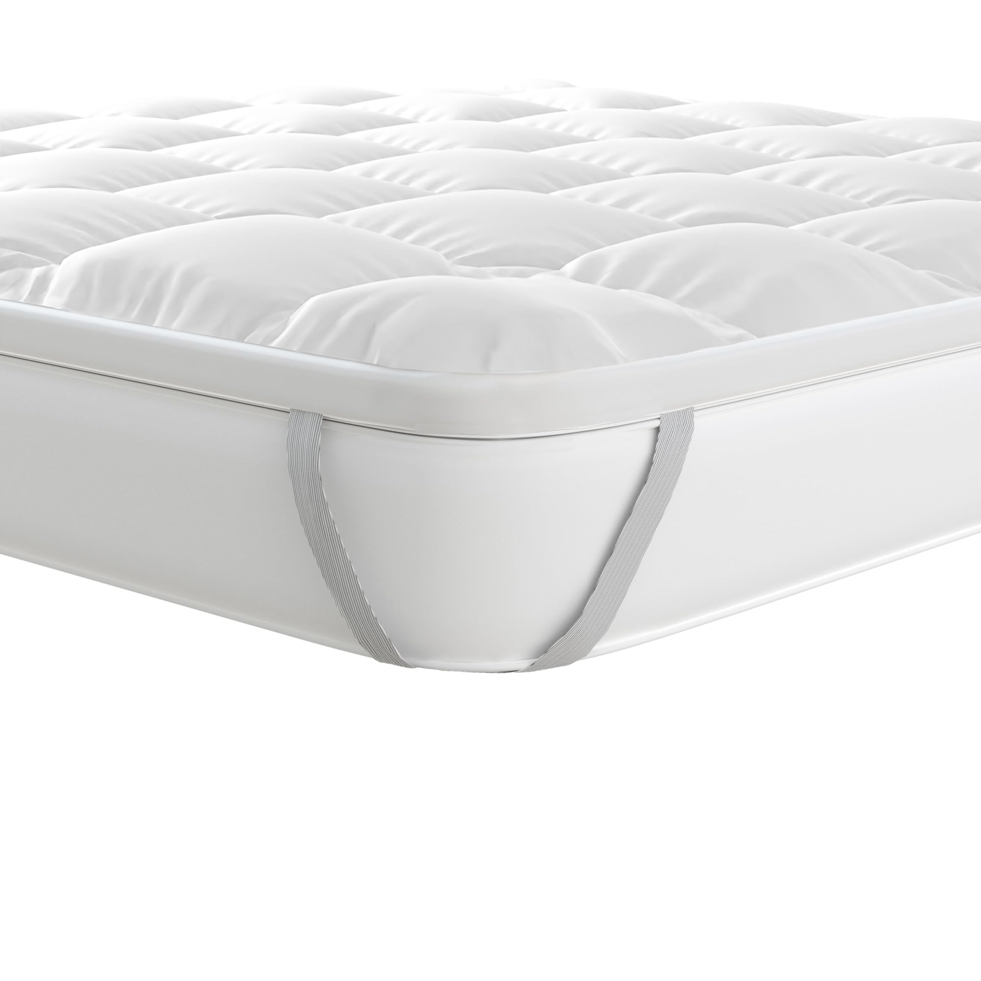 TOPPER PLUS ACOLCHADO CON ELÁSTICO, FUELLE DE 6 cm, MATRIMONIAL 160x195 cm - 10