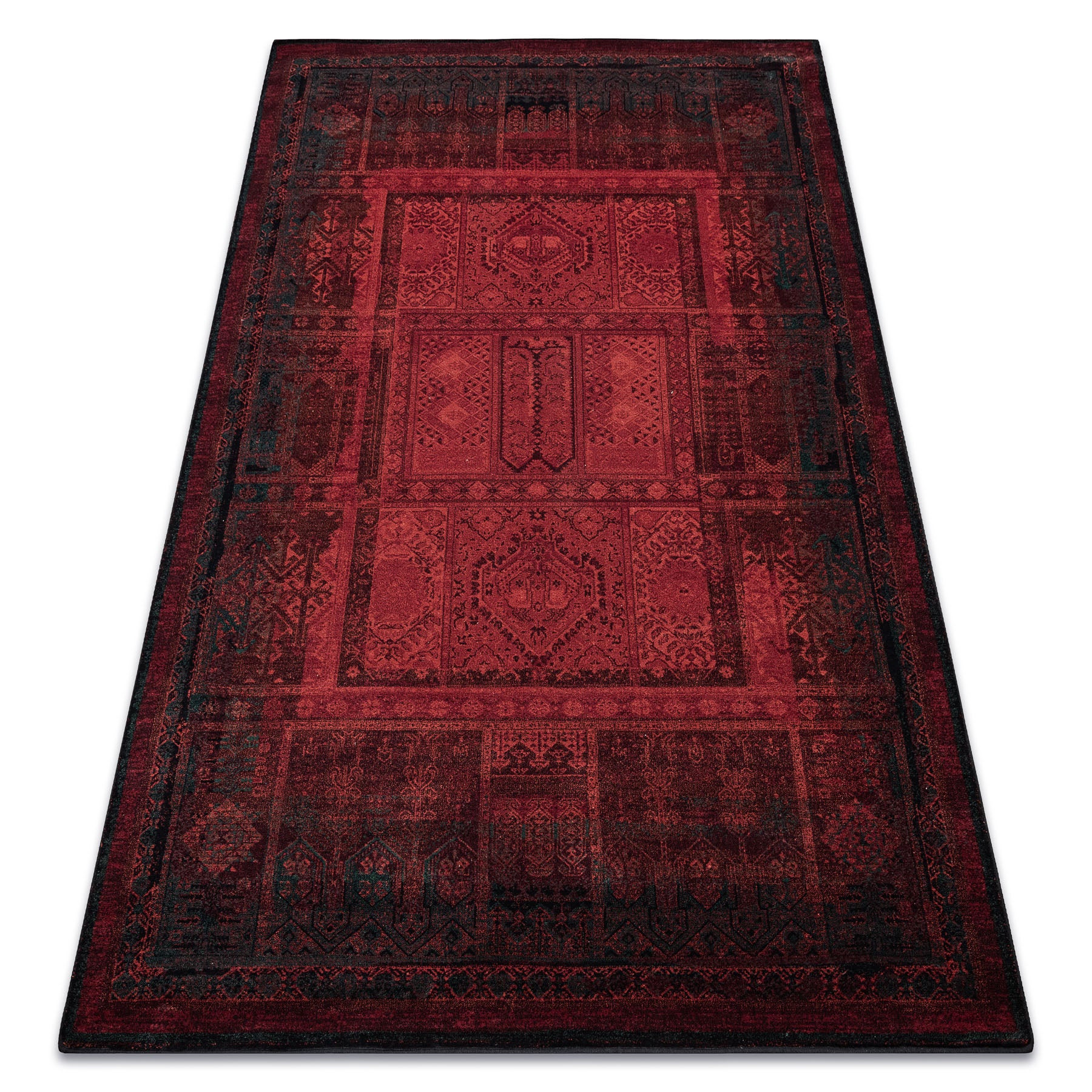 Dywan wełniany OMEGA Nakbar orientalny - rubin 170x235 cm
