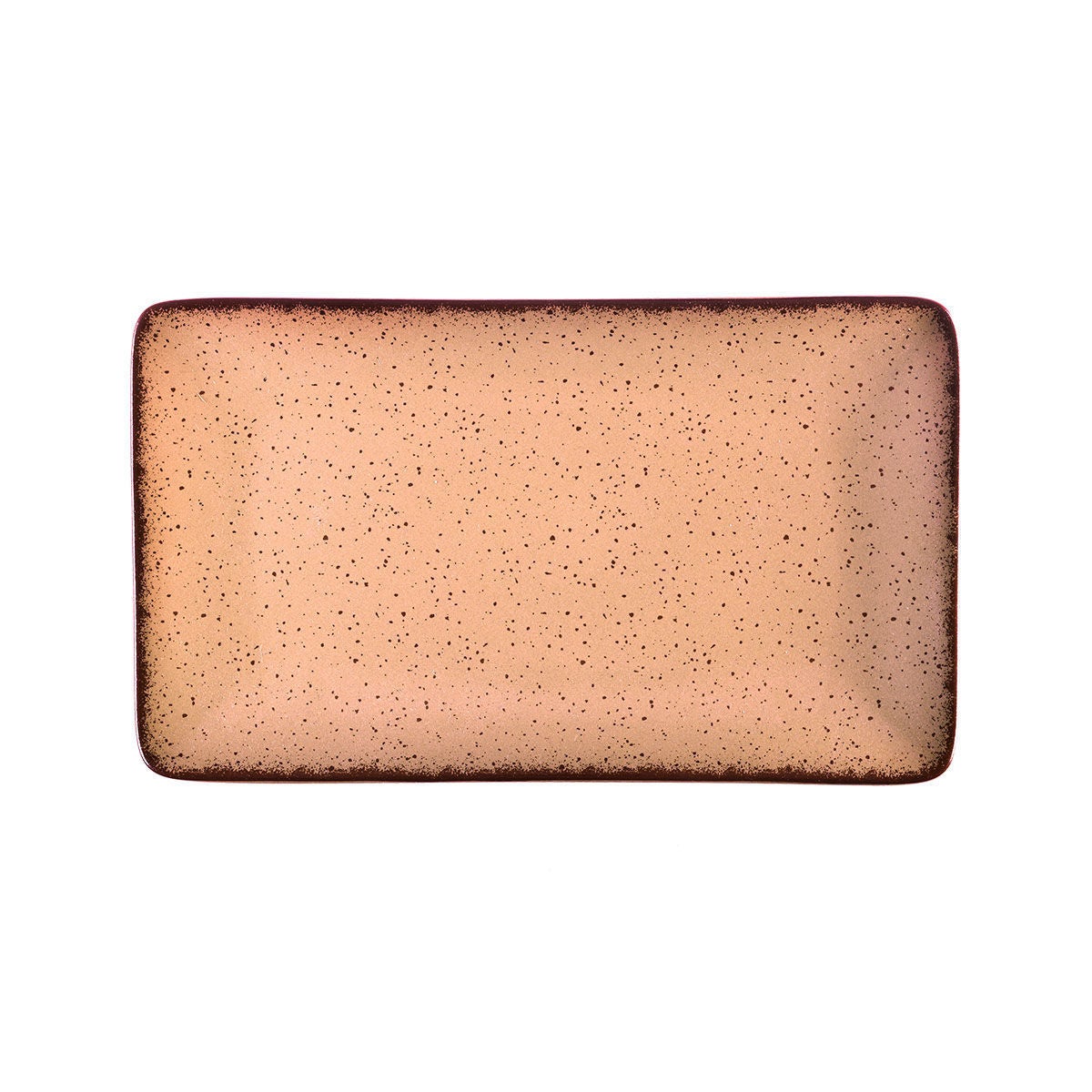 Talerz do serwowania 31x21 cm Terra salmon Estia porcelanowy pomarańczowy 1 szt. - 5