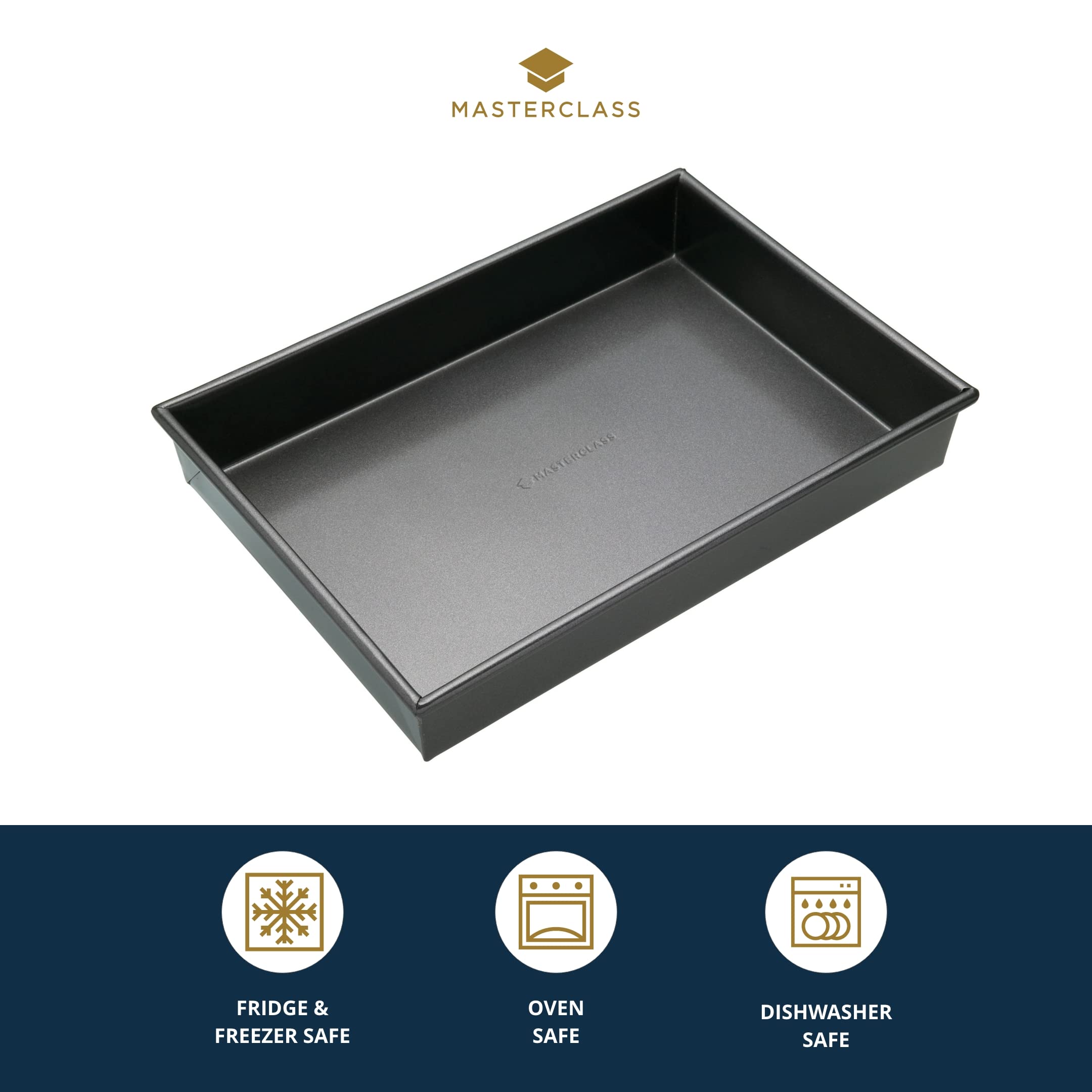 Teglia Da Forno MasterClass Rettangolare - Antiaderente 35x24cm - Foto 9