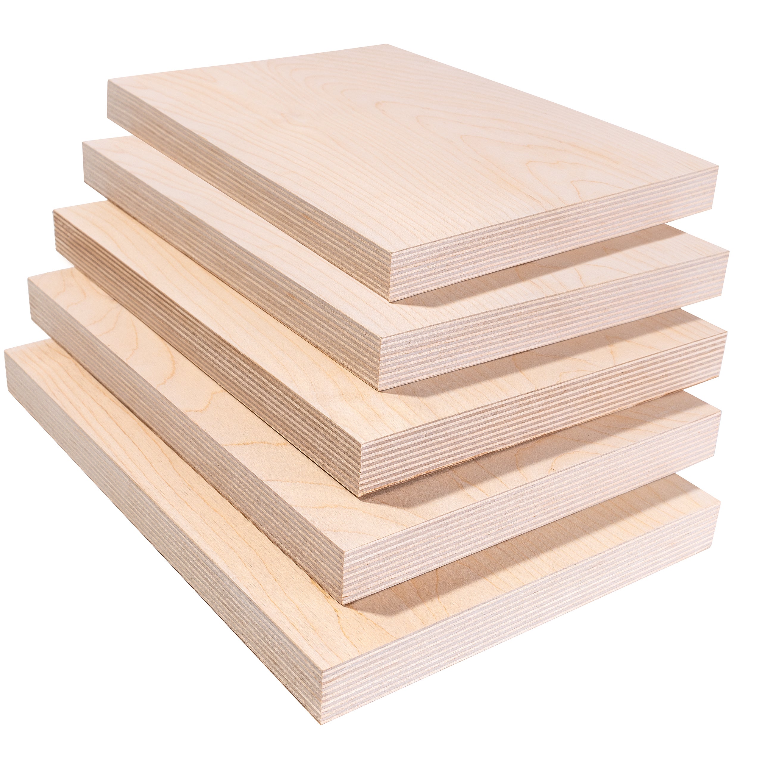 Creative Deco 5 x A4 Compensato Legno Betulla 12mm | Pannelli 300 x 210 x 12 mm | Fogli di Legno per Decorazione, Taglio Laser, Pirografia, Pareti - 4