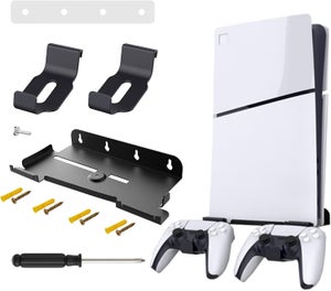 Support de Casque et Support Mural pour Manettes Compatible avec PS3