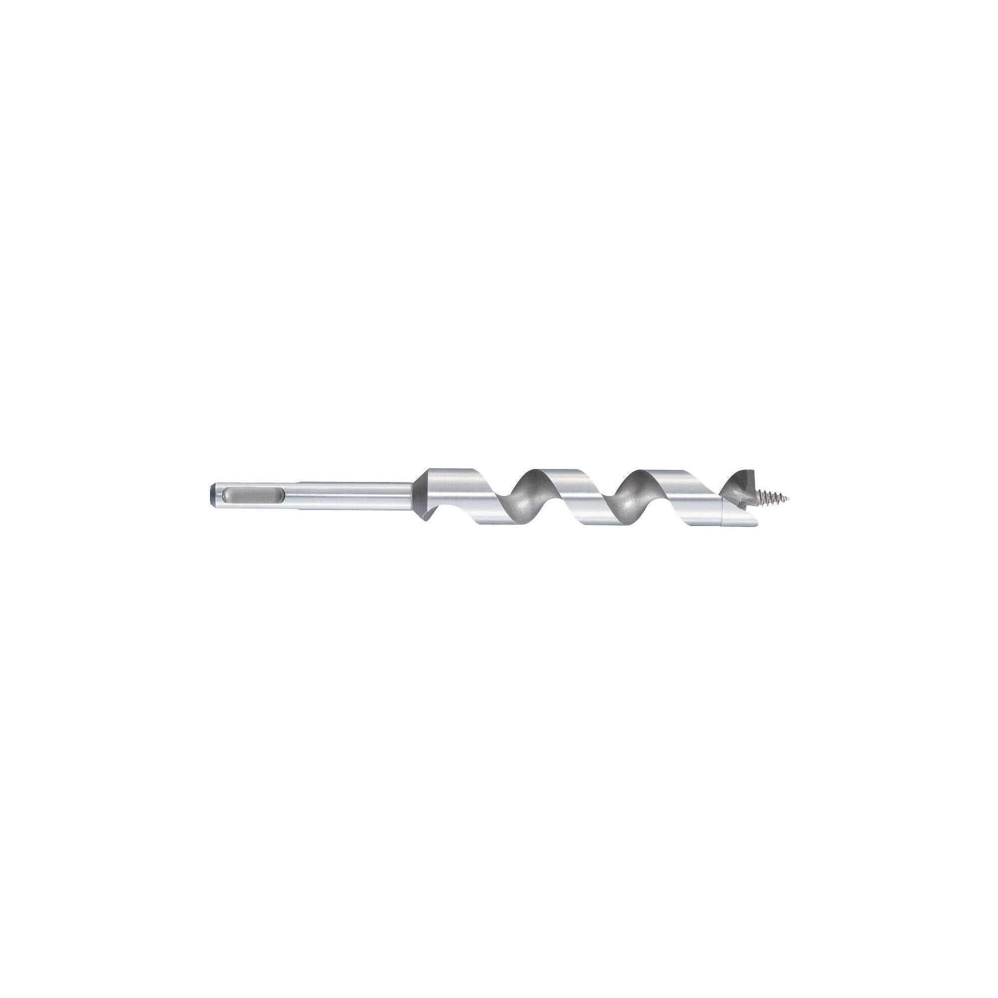 Foret à Bois Tivoly - Queue SDS+, Ø 20 Mm, Longueur 200 Mm - Spirale Unique Pour Perçage Profond Et évacuation Des Copeaux