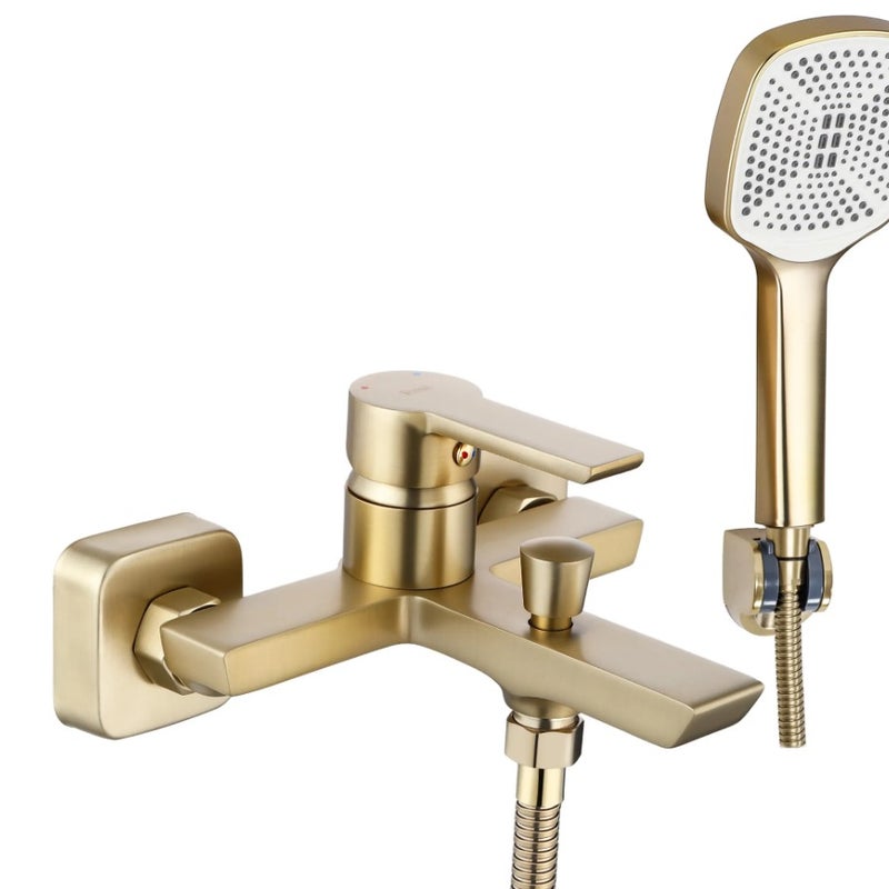 Bateria wannowa REA ARGUS ZŁOTA SZCZOTKOWANA