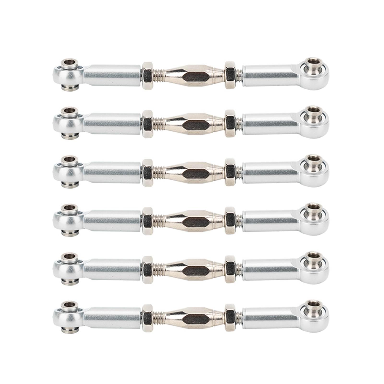 5 Tiges Filetées M2 Pour Avions & Hélicoptères RC - Acier Inox 304 (longueur Au Choix)