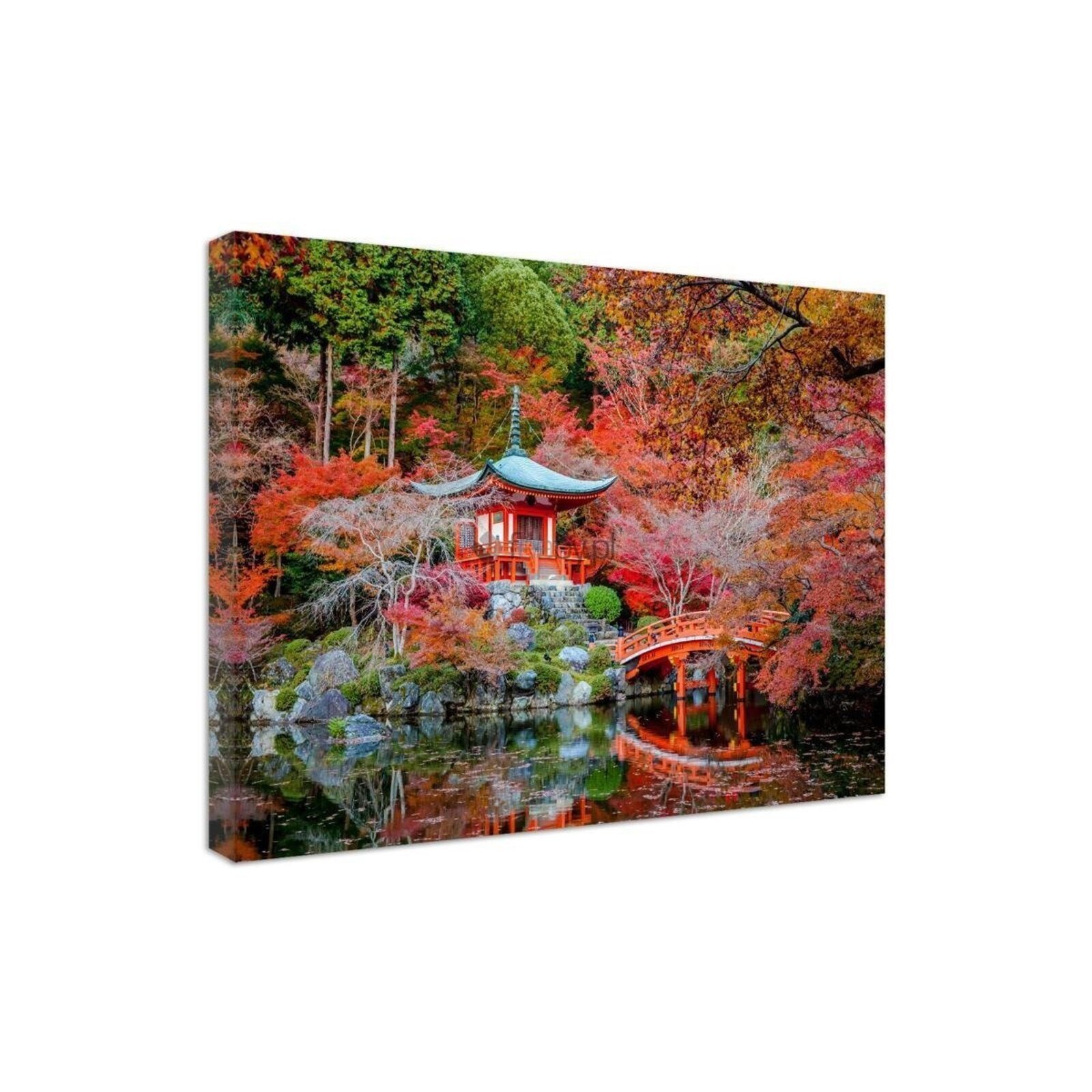 Tableau jardin à la japonaise - 40 x 60 cm - 2