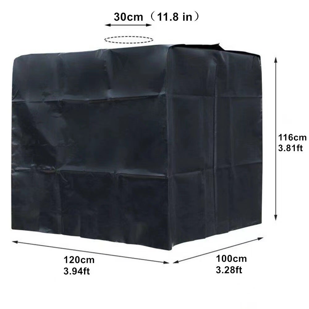 Bâche Couverture Réservoir IBC pour Conteneur IBC 1000L,Bâche de