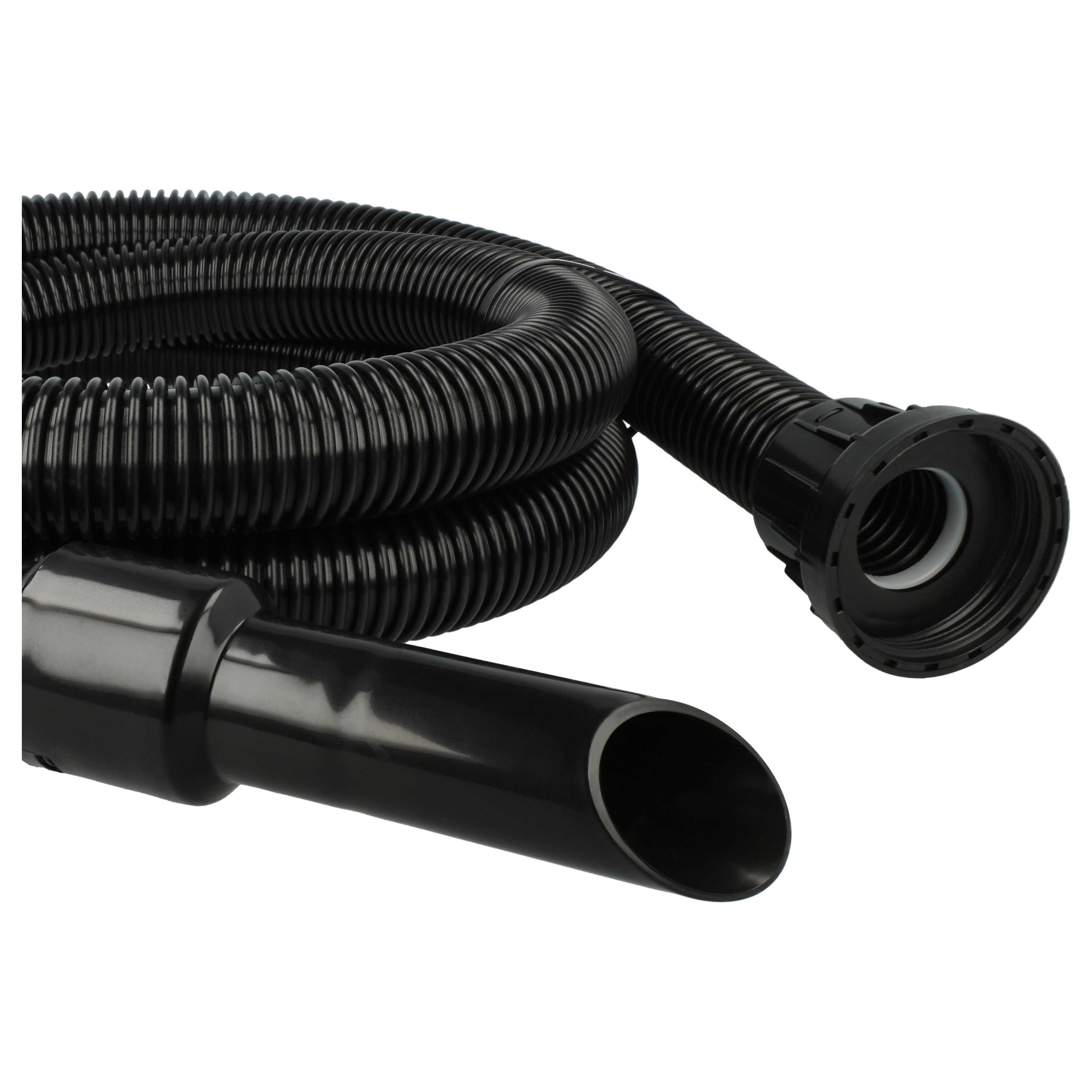vhbw Tuyau d'aspirateur 2,7m avec raccord circulaire 32mm compatible avec Numatic NPV370, NPV370 22, NQS250, NQS250 22, NRV200 aspirateur -noir - 5