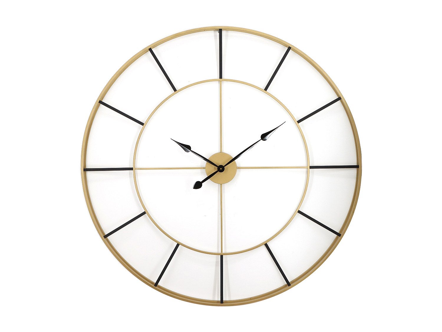 GILDE Orologio Da Parete Moderno In Vetro Con Scritta Motivazionale, Diametro 30 Cm, Elegante Decorazione Per Cucina O Soggiorno