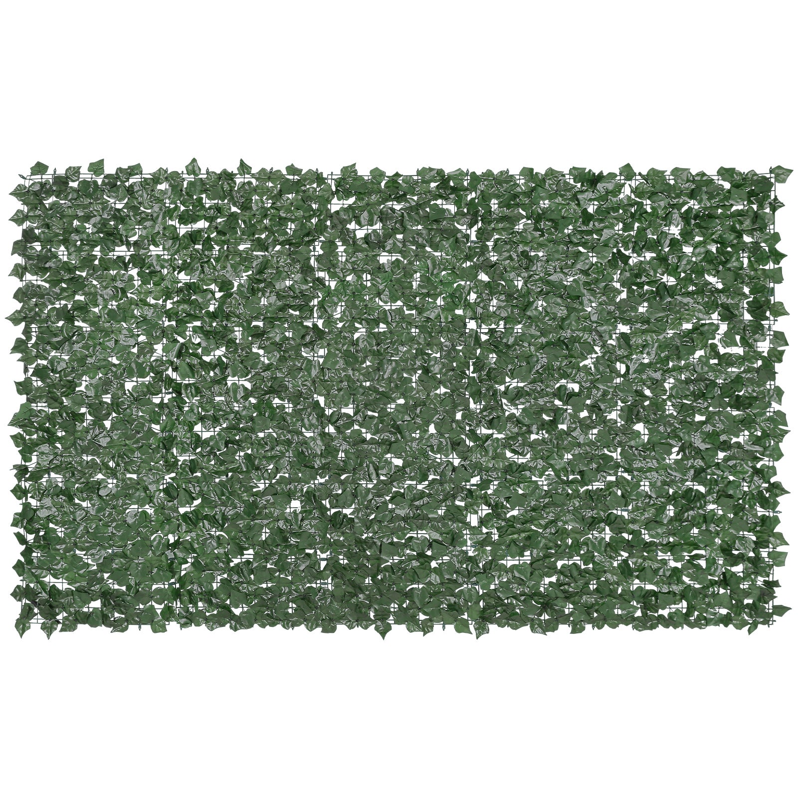 Clôture confidentialité en lierre,SucceBuy 1500 x 2490 mm Écran mural vert artificiel. Joint renforcé. Décor à feuille de vigne de haie artificielle - 3