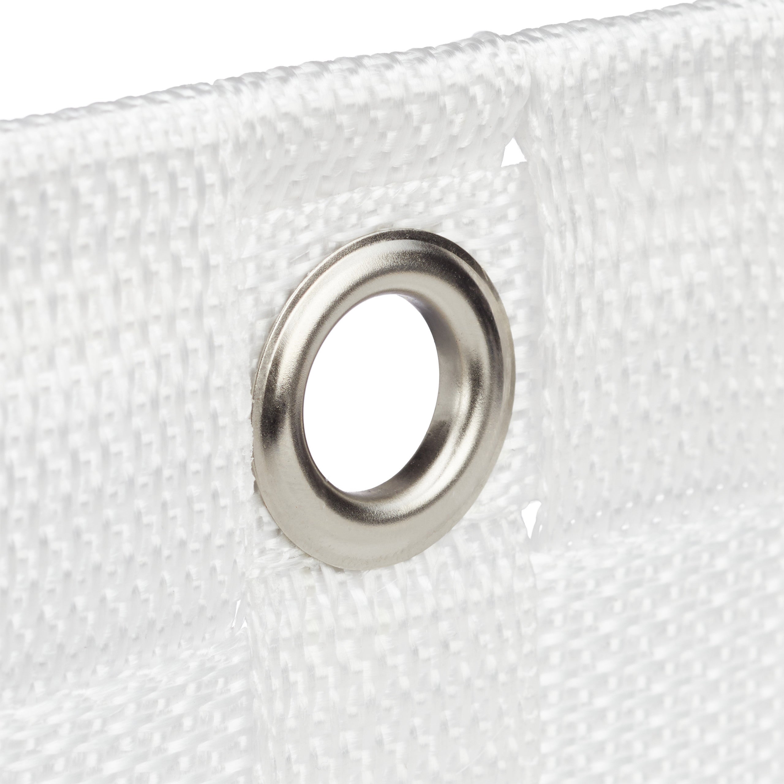 Corbeille de rangement à suspendre, lot de 2, organiseur de salle de bain, couloir, à accrocher 20x25x16,5 cm, blanc - 6