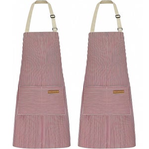 AXUHENGO oda Canvas Grebiuli da cucina per donna Uoo Chef Grebiule