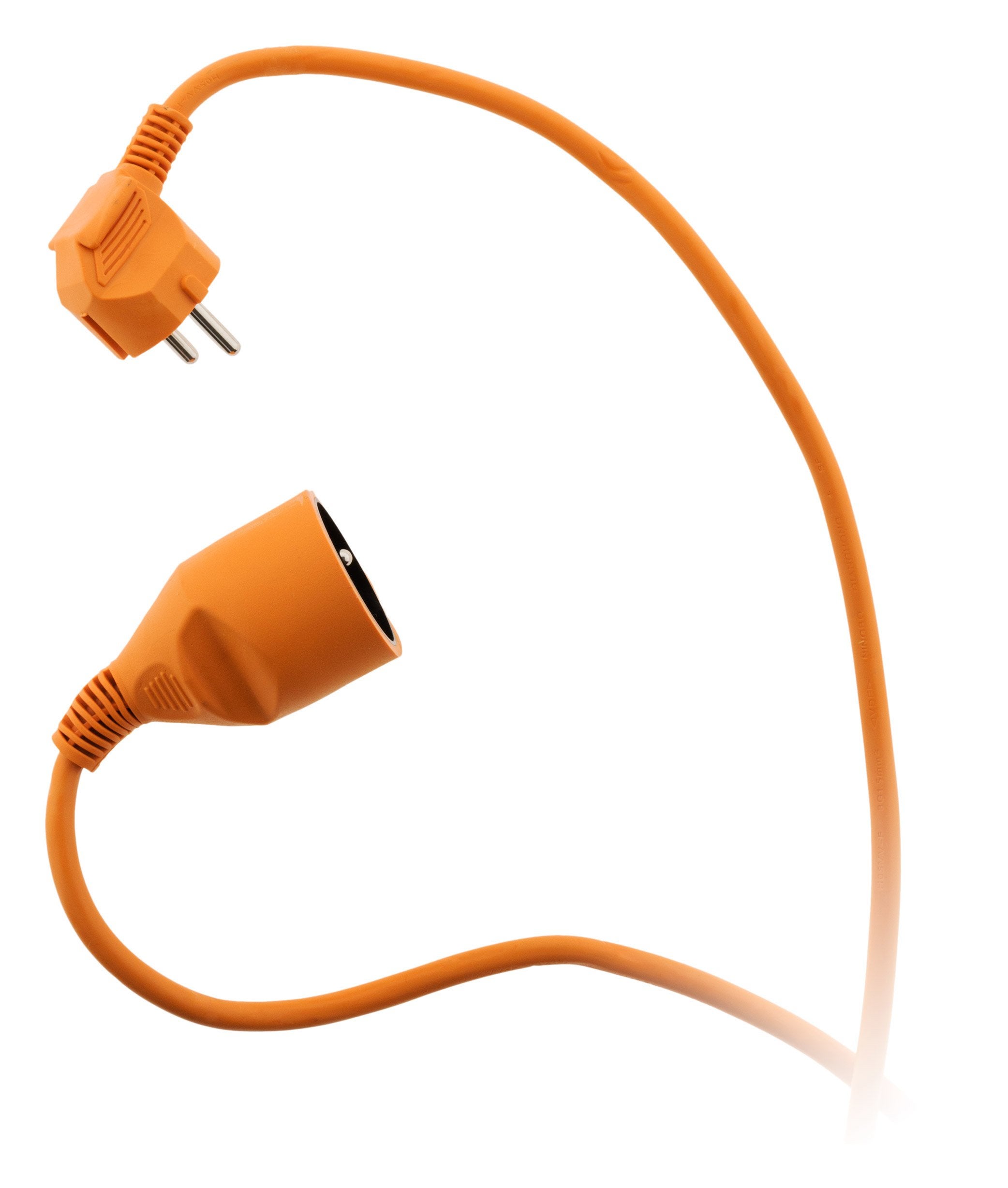 Multiprise ZENITECH jardin 16A 25m H05VV-F 3G1.5 orange - 3