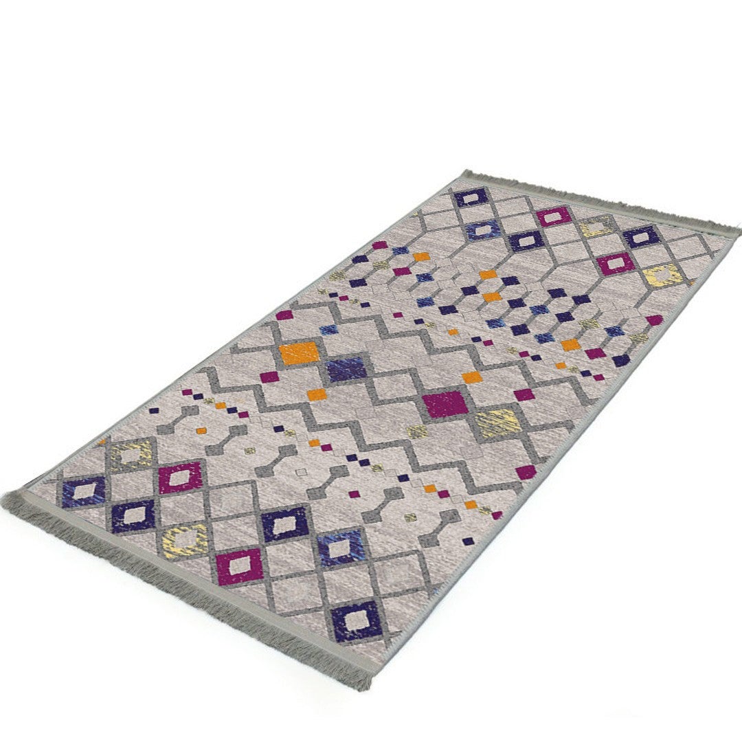 MODEMA - Tappeto lavabile in lavatrice, fondo antiscivolo, tappeto per corridoio 100x200cm Nadia - 3