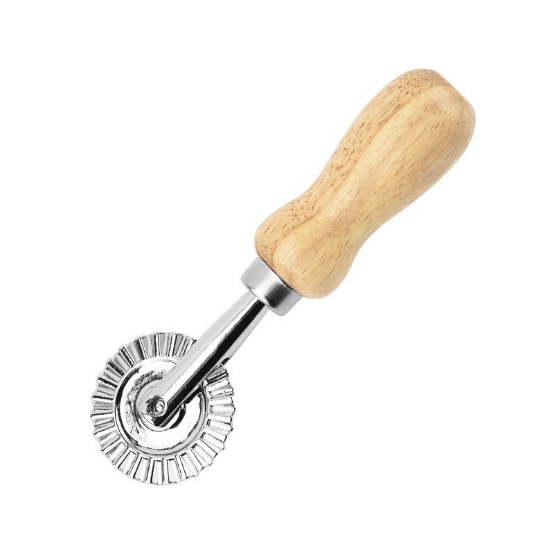 Roulette à Pâte Découpe Pâtes Avec Manche, En Inox Et Bois Fiche Technique Et Prix Au Maroc