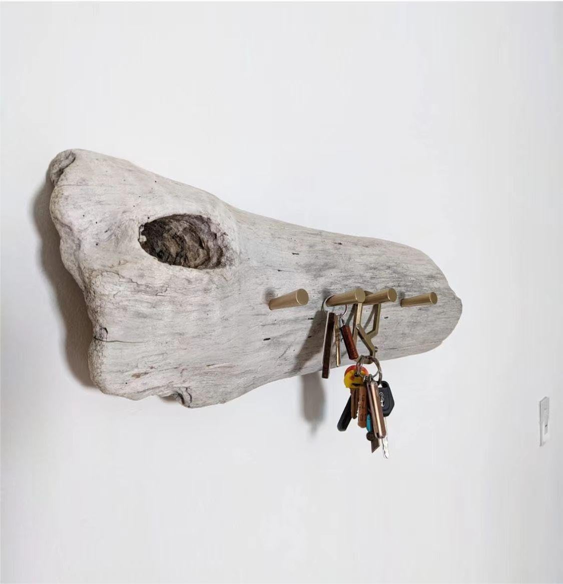 Zestaw 4, 40 mm x 15 mm, złote haczyki łazienkowe, wieszak na ręczniki (stożkowy)