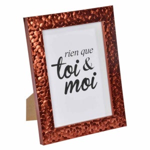 Cadre photo Wild noir 24x30 cm avec passe-partout 13x18 cm | Leroy Merlin