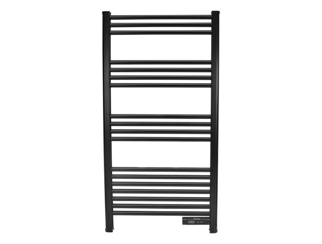 Scaldasalviette Elettrico Da Bagno 170W - Timer E Temperatura Regolabile, Nero IPX5 - Foto 4