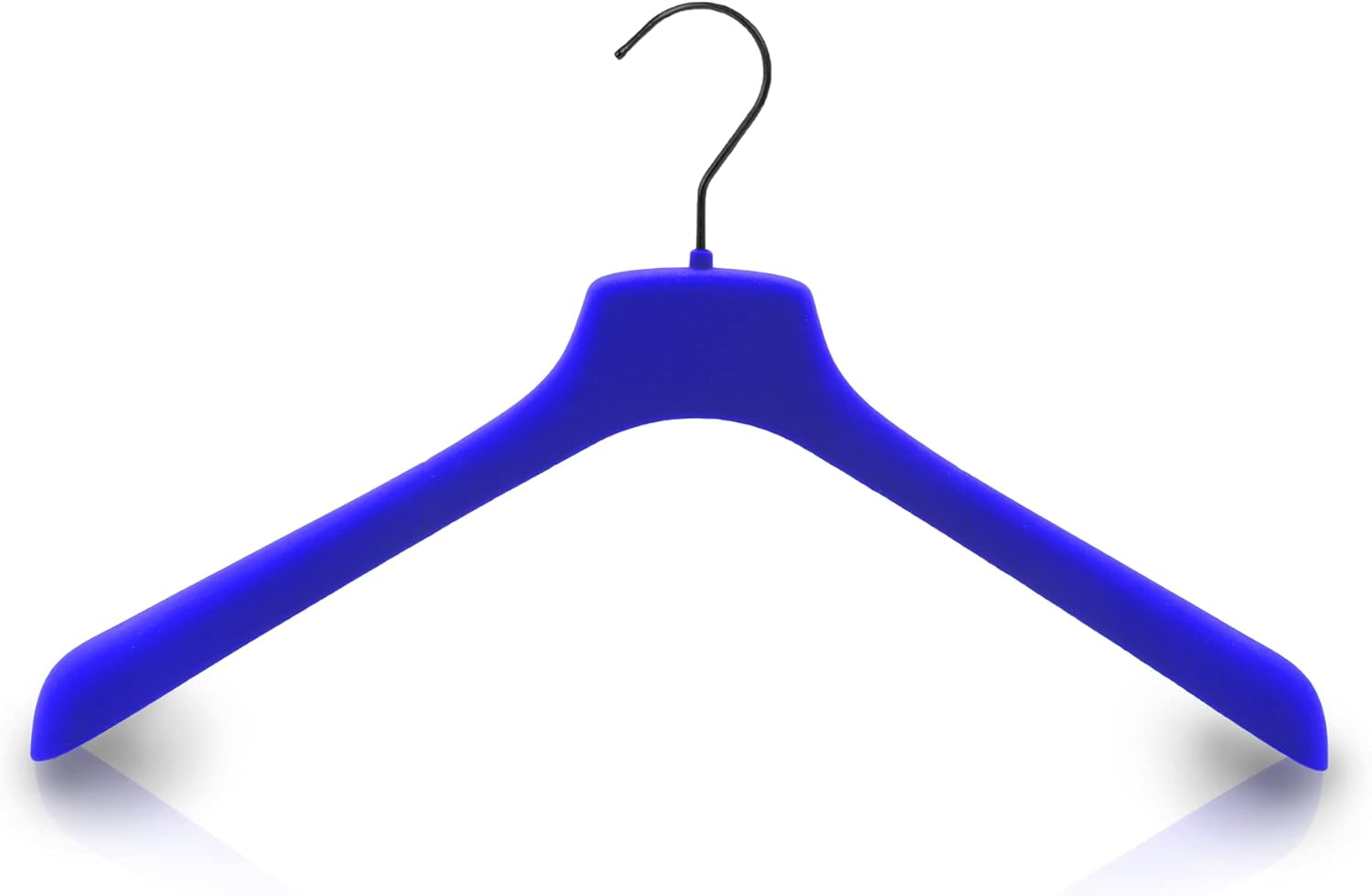 Lot De 15 Cintres En Velours Antidérapant - Épaules Larges 5cm, Longueur 42cm, Pour Vestes, Manteaux, Chemises
