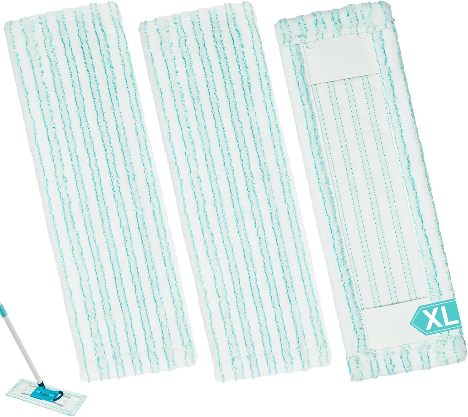 Vadrouille plate microfibre avec manche Vileda Chenille 3D - Cdiscount