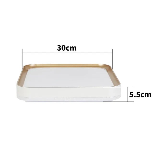 Plafoniera LED RGB Dimmerabile LEZOE 18W – 1800LM, Cambio Colore 3000K-6500K, Telecomando, Luce Notturna, IP54 Per Interno