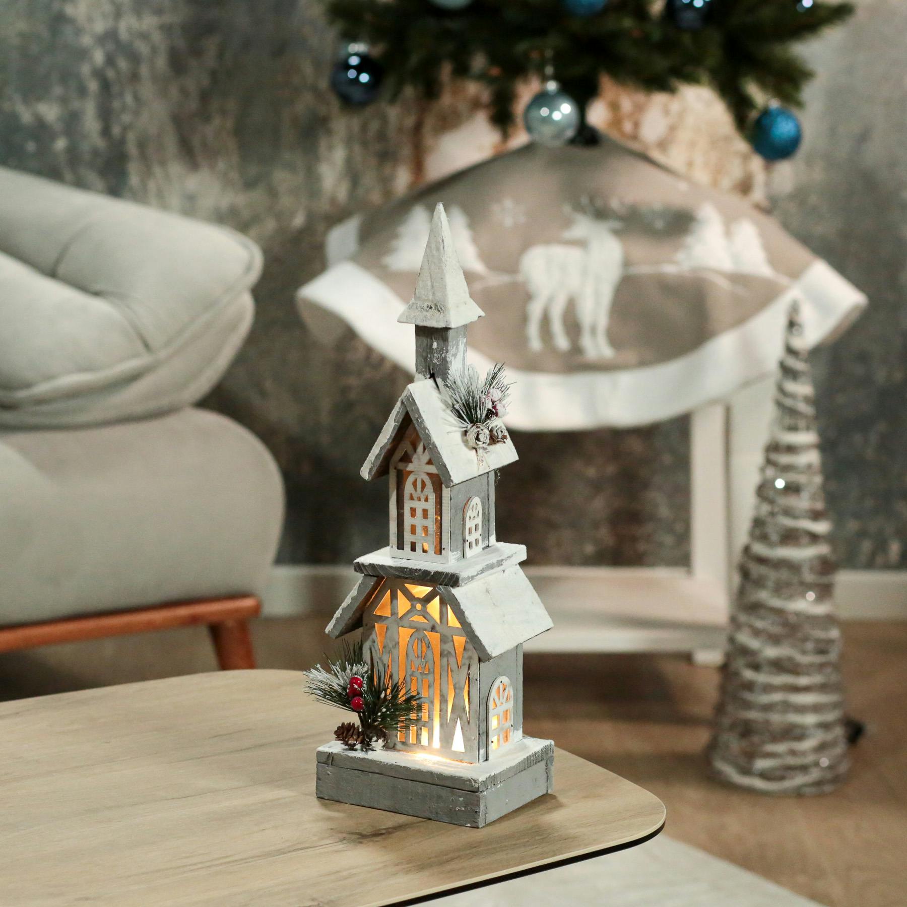 Bouteille de vin de Noël Décorations de pièce maîtresse des Fêtes Artisanat lumineux - France