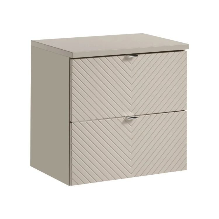 Szafka pod umywalkę VIVA CASHMERE 2S 60cm kaszmirowy mat - 7
