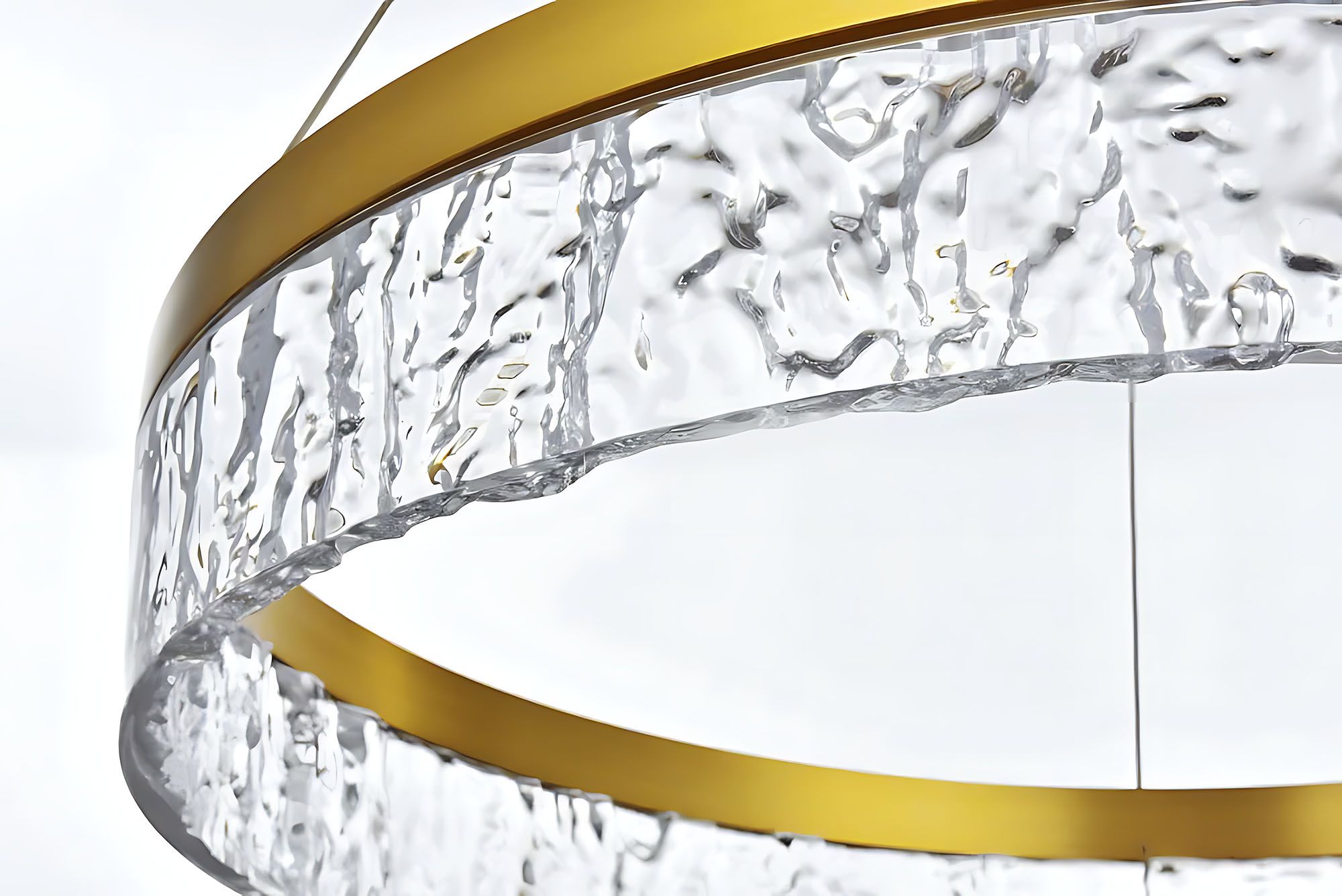 Lampa Sufitowa Wisząca Toolight Lhj046-Cp Złoty 50Cm - 3