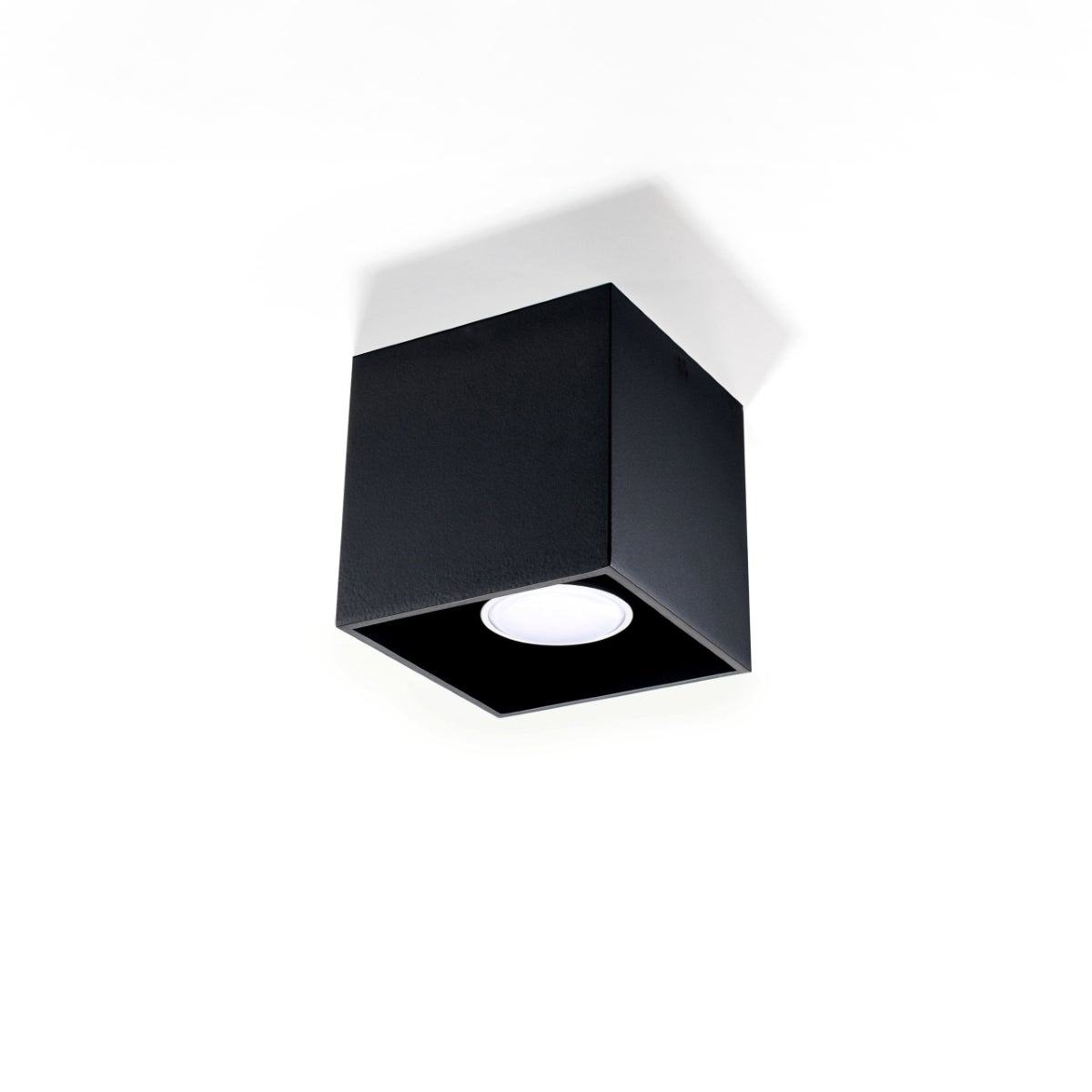 Plafon QUADX 1 czarny LED 4000K - 10x10x10cm Sollux