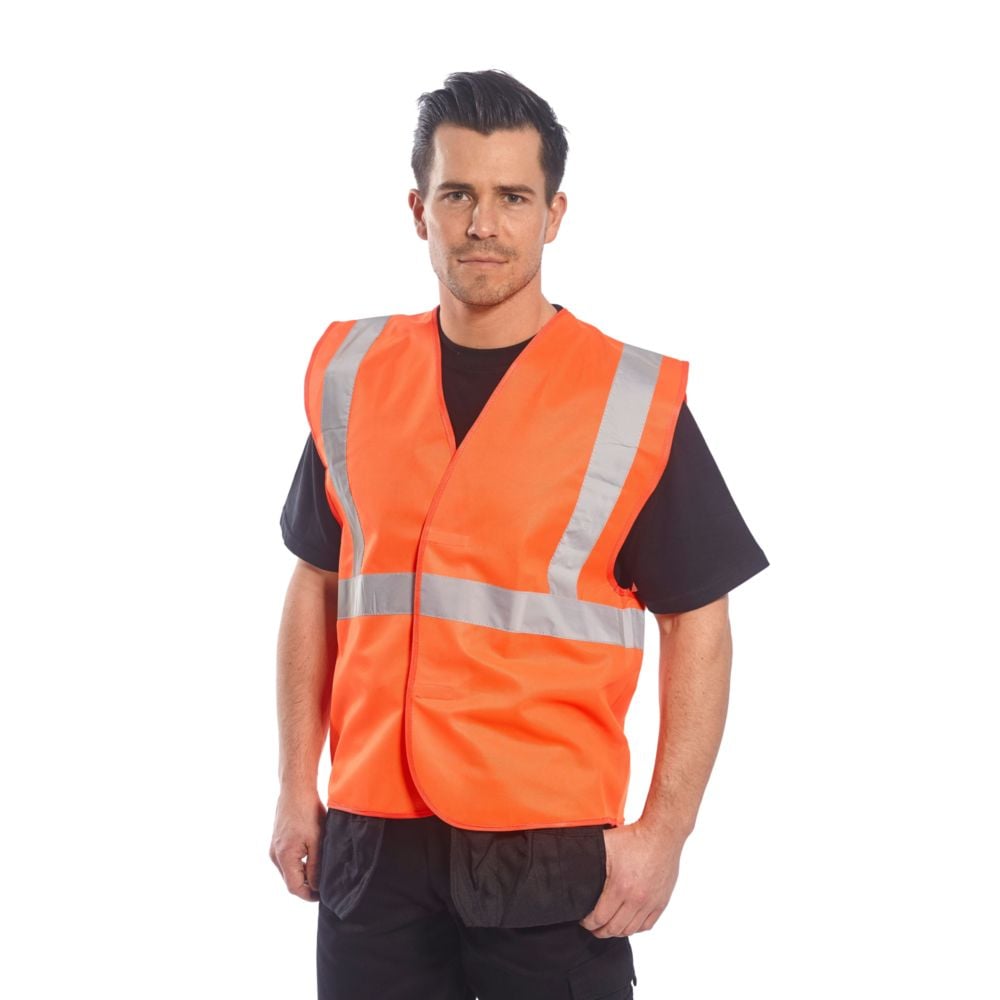 Gilet haute visibilité Portwest baudrier Vest-Port Orange XXL - XXXL - 2