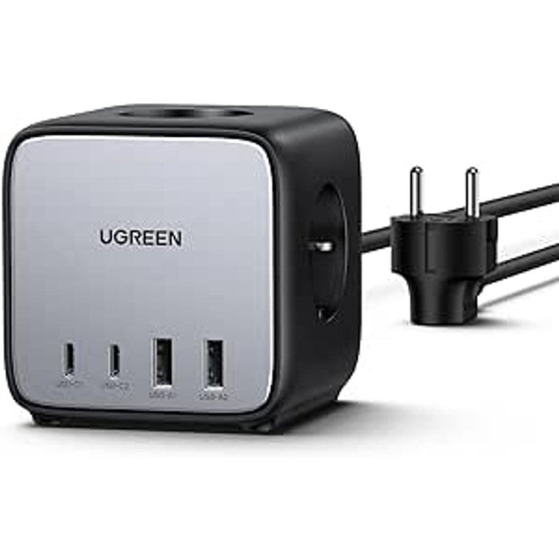 Listwa zasilająca UGREEN DigiNest Cube 3 gniazda AC + 65W 2 USB-C szybkie