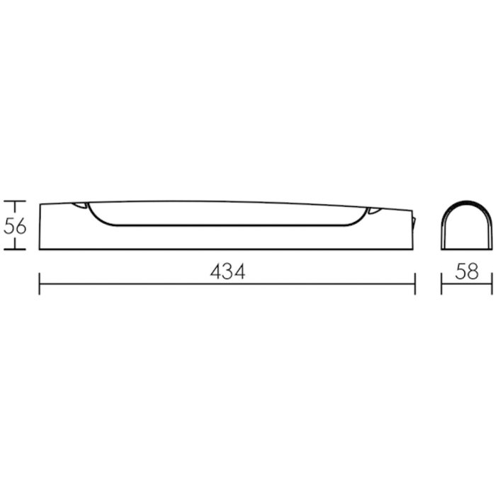 Applique LED de salle de bain avec interrupteur MAUD - Aric - 5
