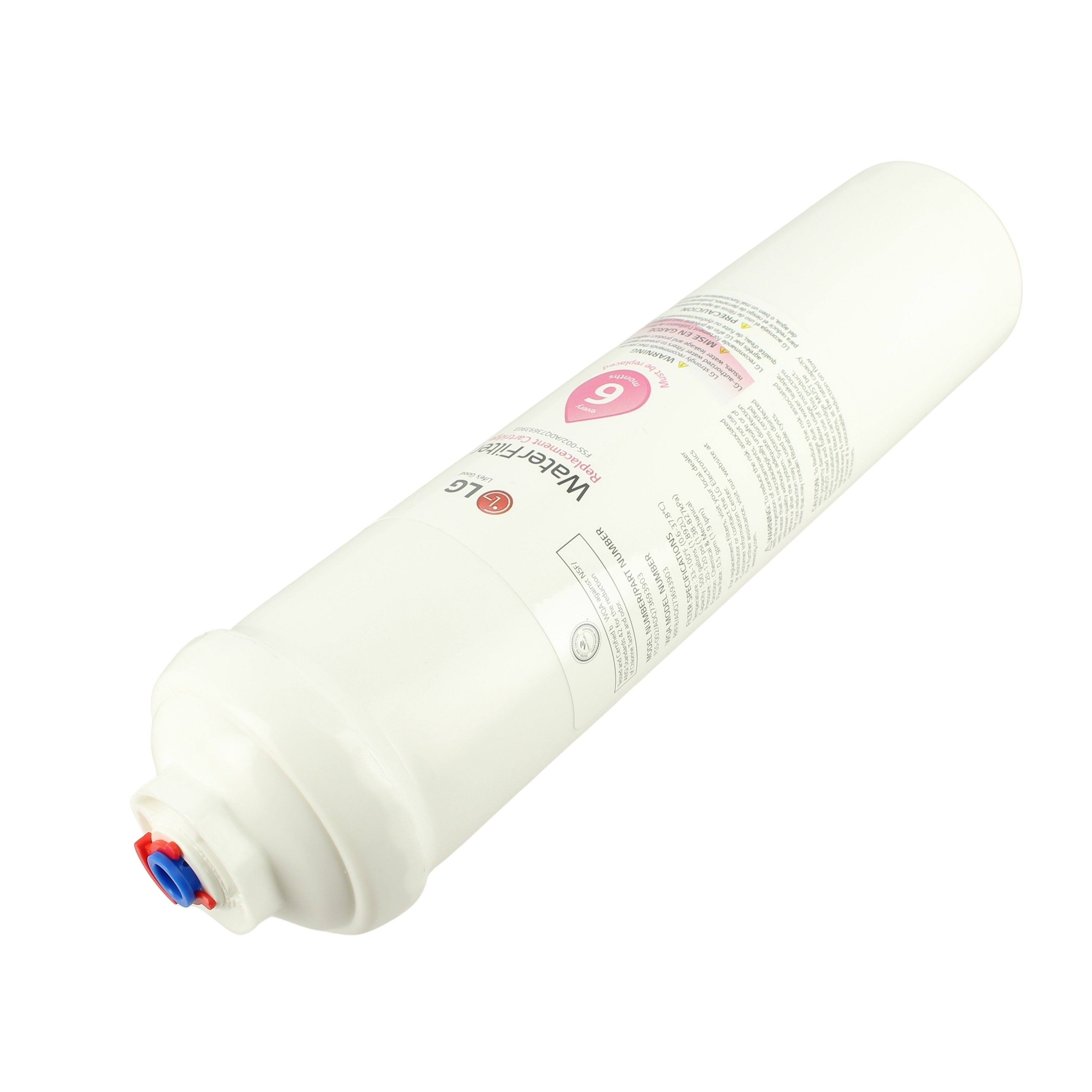 Filtre à eau d'origine pour Réfrigérateur LG ADQ73693901 - 2