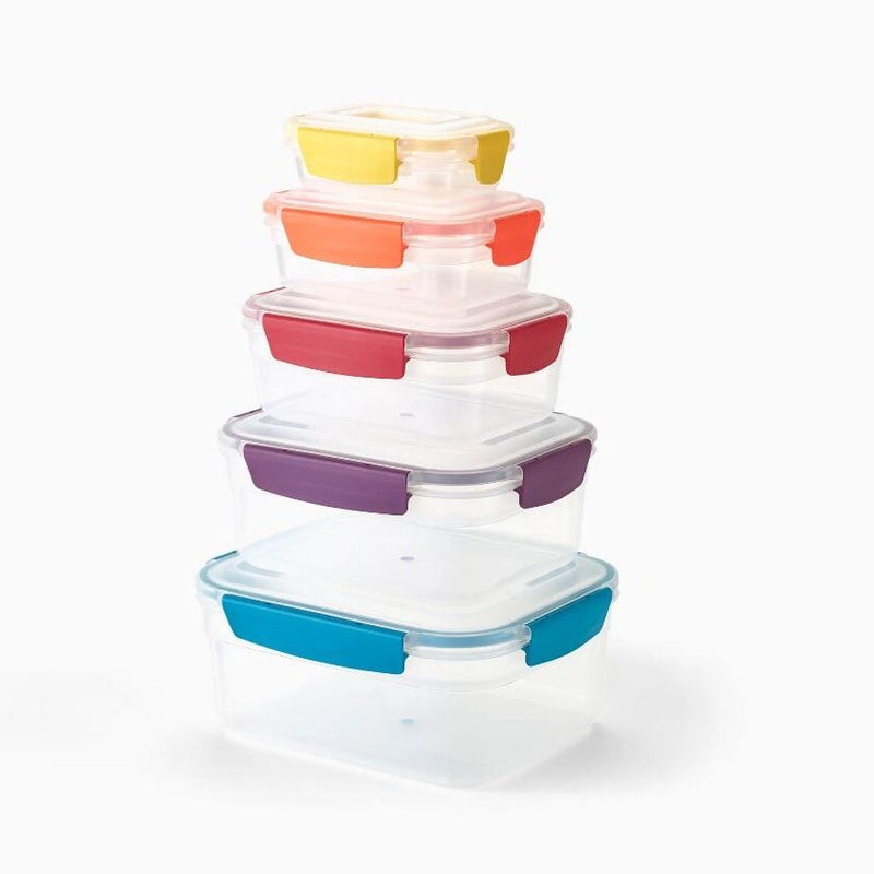 Joseph Joseph zestaw 5 pojemników Nest Lock, multikolor