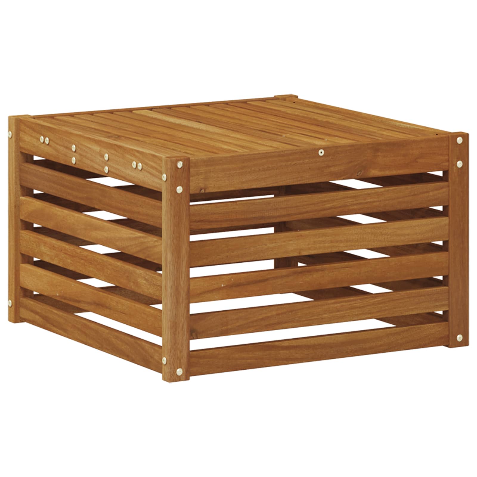 Ensemble de canapés d'extérieur, 7 pièces, naturel et beige, pour la terrasse - 3