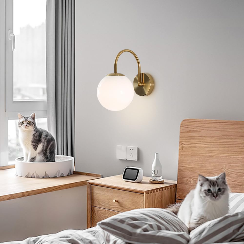 Applique murale d'intérieur pour salle de bain,applique moderne en métal, applique LED G9,éclairage pour miroir de salle de bain,idéal pour la chambre - 6