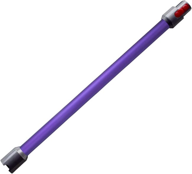 Zamienna rura przedłużająca do odkurzacza bezprzewodowego Dyson V11 V15 V10 V7 V8, aluminiowa rura przedłużająca (fioletowa, 72 cm)