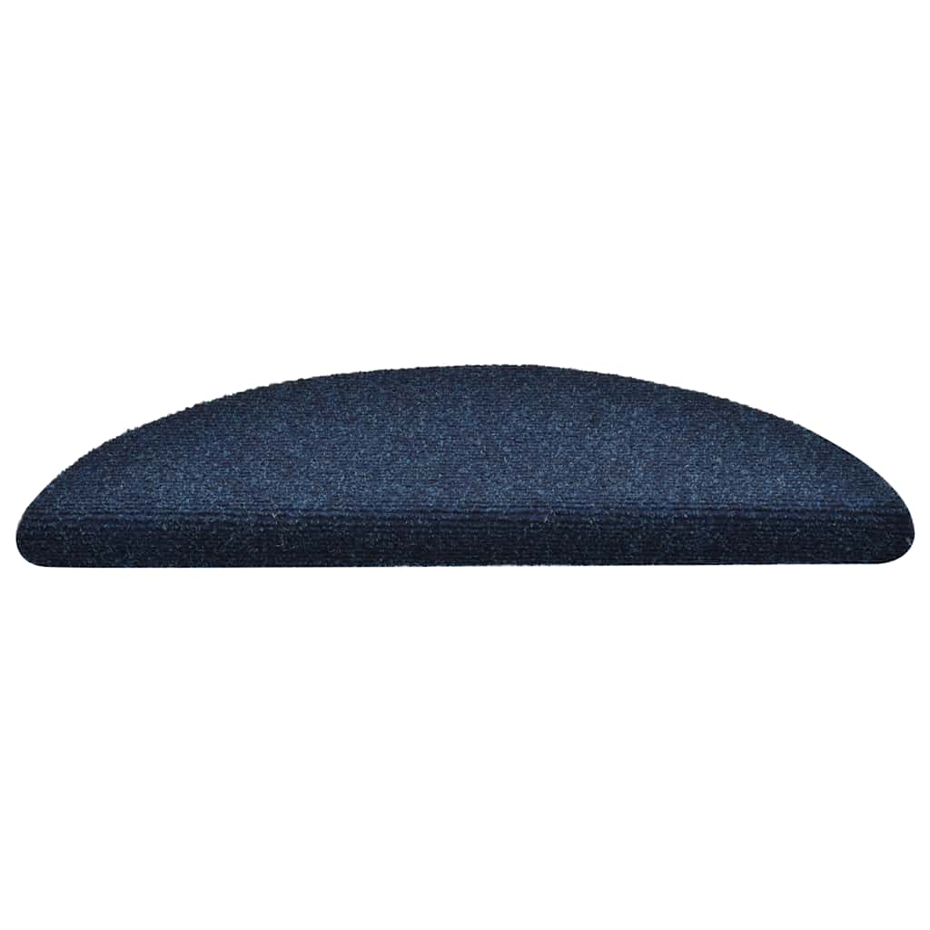 Tapis d'escalier auto-adhésifs 30 pcs marine 56x17x3 cm - 3