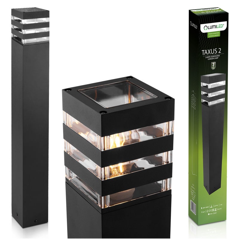 Lampa Ogrodowa Lumiled Słupek Zewnętrzny Stojący E27 LED 60cm 1 szt.