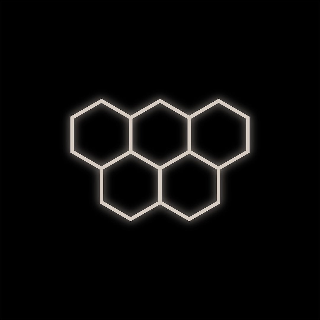 Lampa sufitowa LED HEXAGON 168W neutralna 15840lm aluminium biała wym:4x229x158cm IP20 IdeaLED - 3