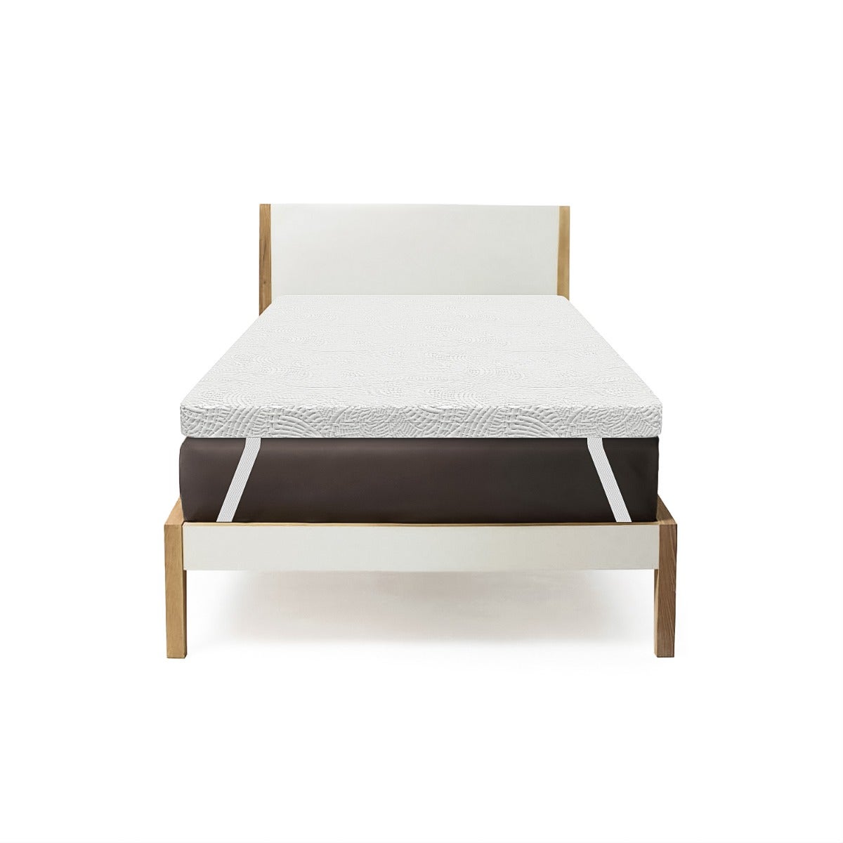 Surmatelas 85x190 en MemoryFoam - haut de 7 cm, déhoussable, zones différenciées | Topper One H7 - 3