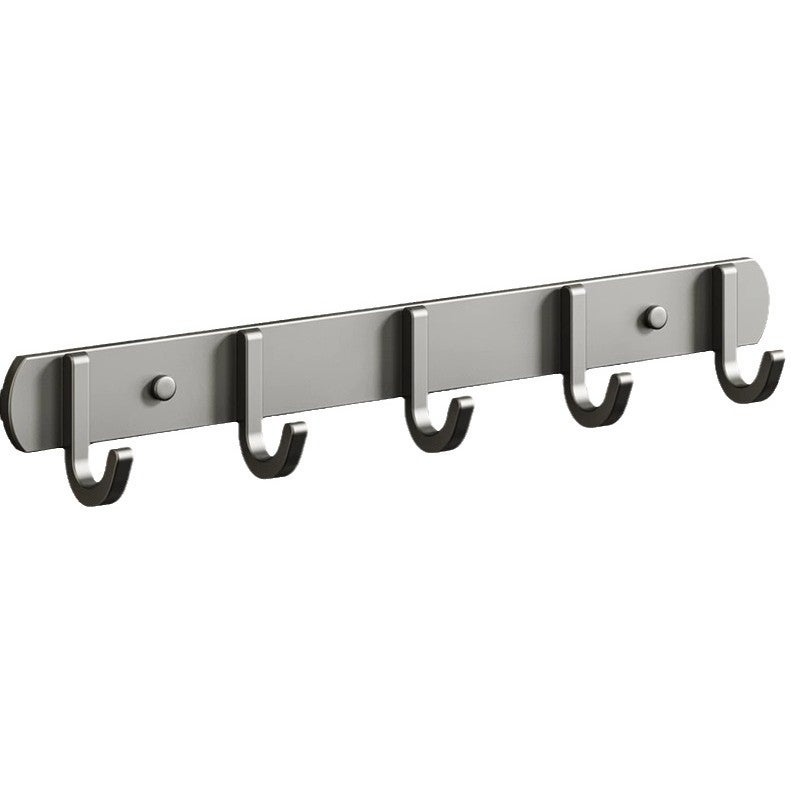 Perchero de pared de acero inoxidable, moderno y resistente, ideal