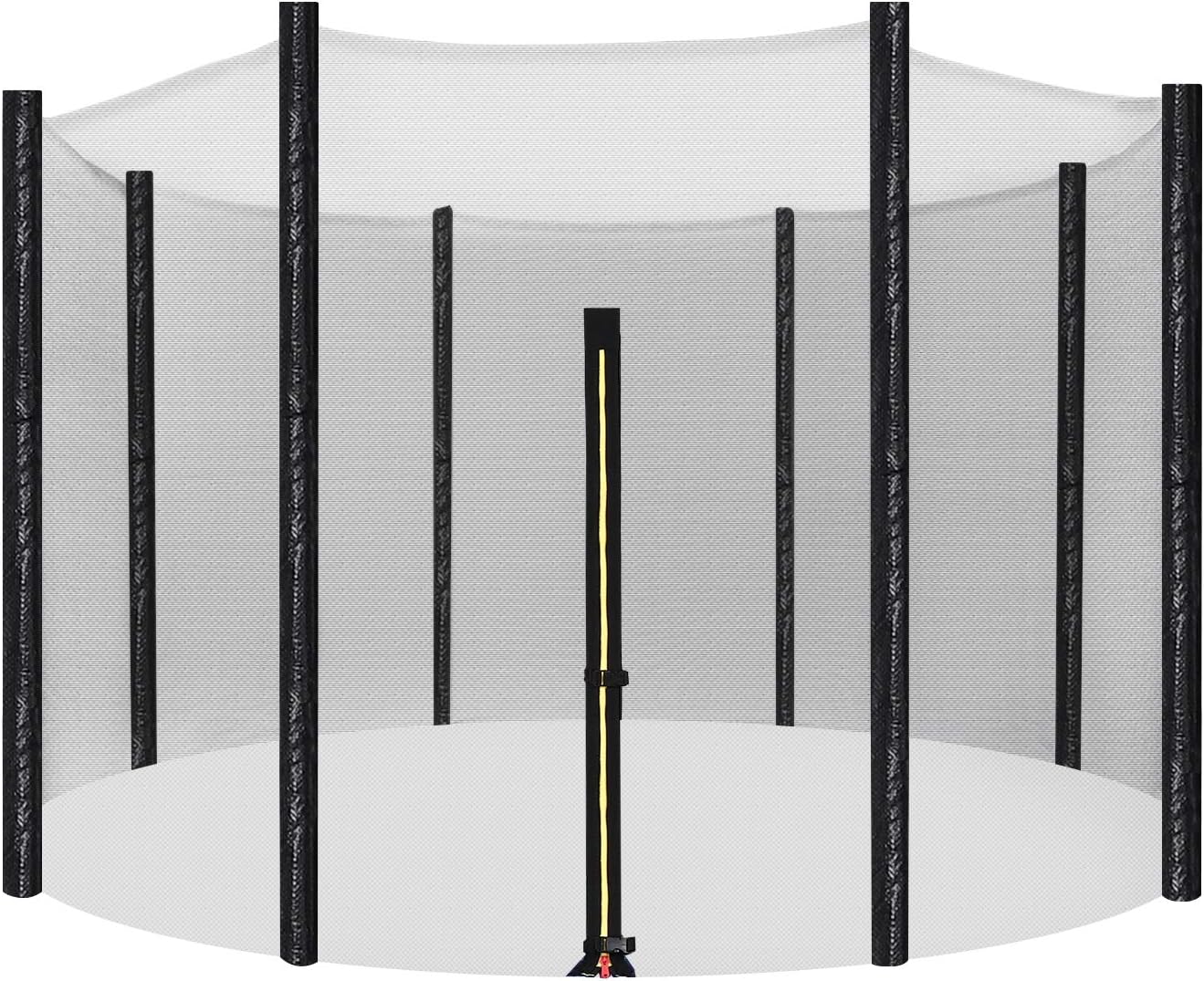 Red de repuesto para cama elástica redonda, ø305 cm, red de seguridad, red redonda