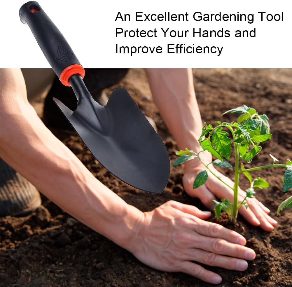 1PCS Transplantoir à Main pour Jardin,Pelle de Jardin pour La Plantation et Le Repiquage,Petite Pelle de Jardinage, 32 x 8,5 cm - 3