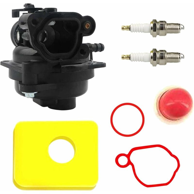 Zestaw gaźnika do silnika kosiarki Briggs &amp; Stratton: 593261, 595656, 591979, 591160, 300E 450E 500E 550EX 500 125cc 140cc,