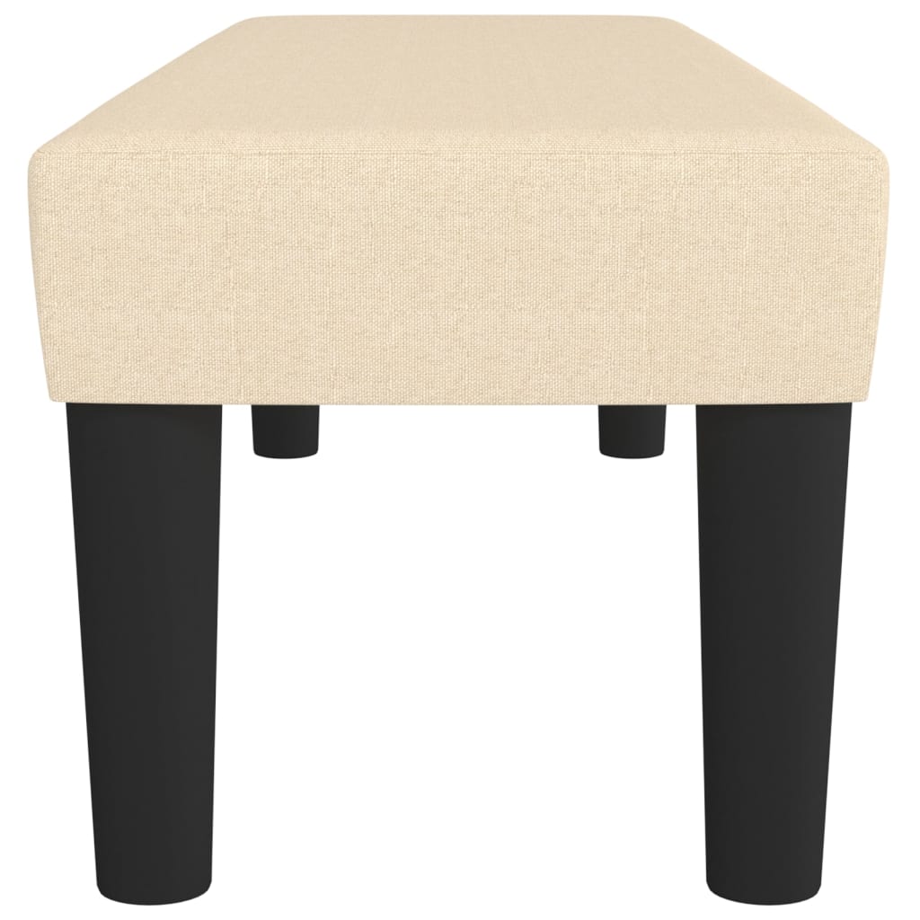 Panca panca 100 x 30 x 30 cm tessuto panna 02_0010602 - 3