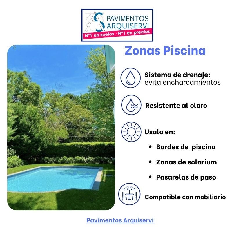Arquiservi - Relva Caribe 35mm / Rolo 1x5m (5m²) Alta Densidade, Natural e Fácil de Instalar para Jardim, Terraço e Piscina - 5